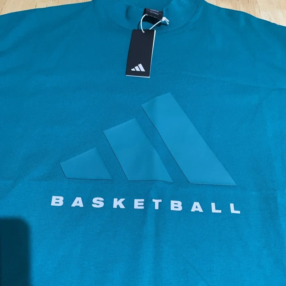 adidas One‎ Basketball Jersey T-Shirt EQT Green S16 Mens Size M OS JE3765 $50